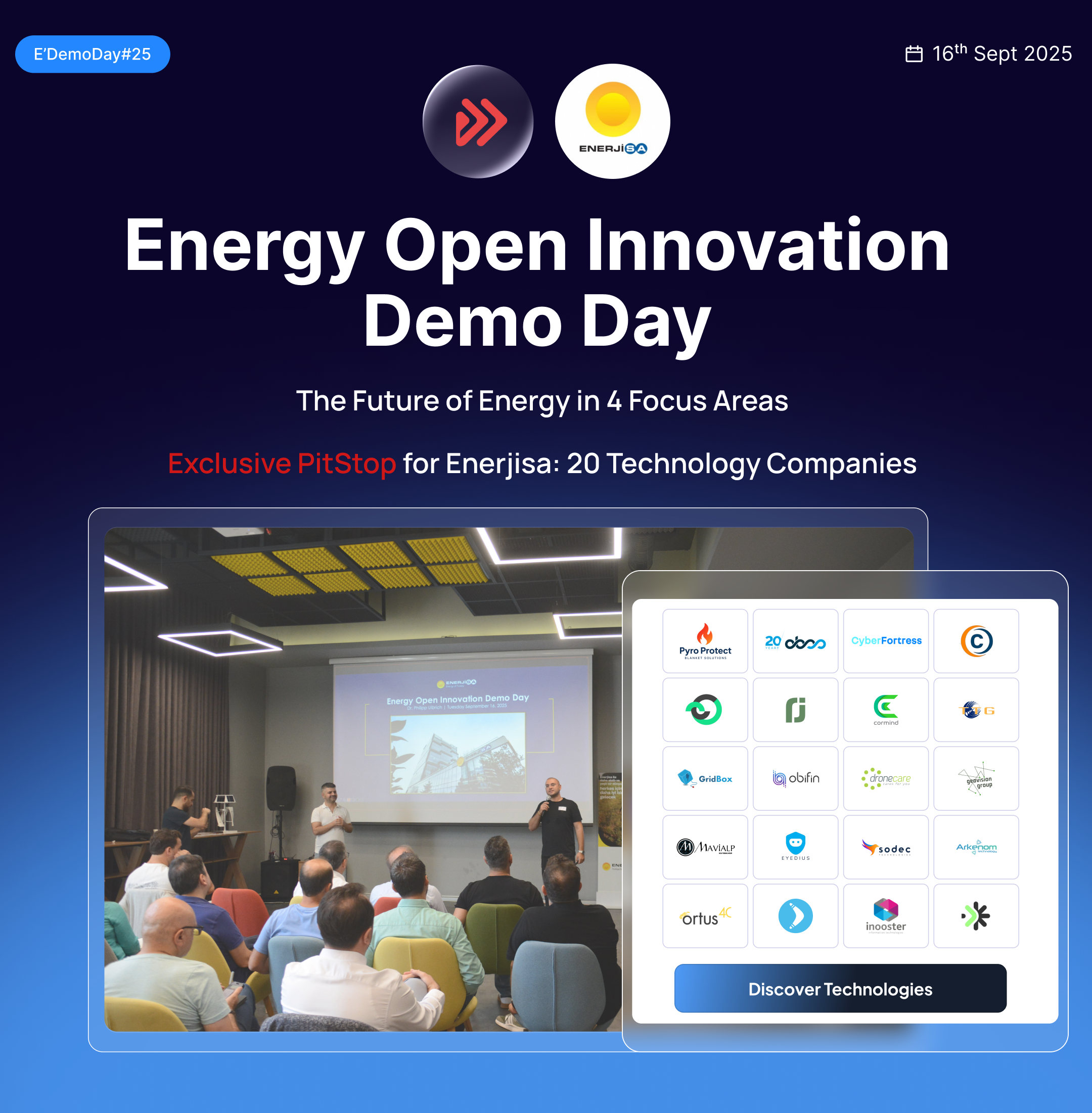 PitStop with EnerjiSA: 20 Tech Companies Shaping the Future of Energy in 4 Focus Areas