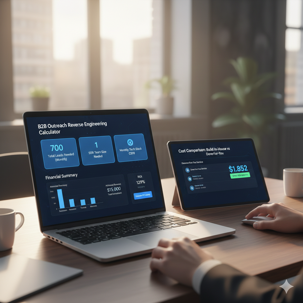 B2B Outreach Başarısını Şansa Bırakmayın: Gelir Hedeflerinizi Tersine Mühendislikle Planlayın