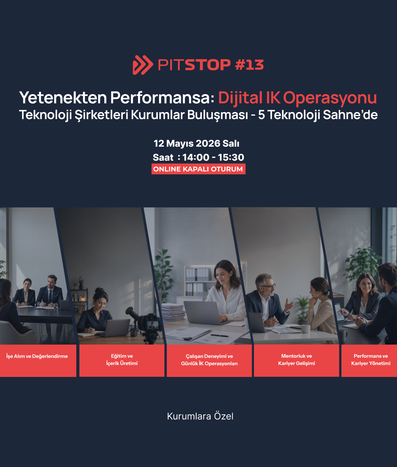 PitStop #13 | Yetenekten Performansa: Dijital IK Operasyonu