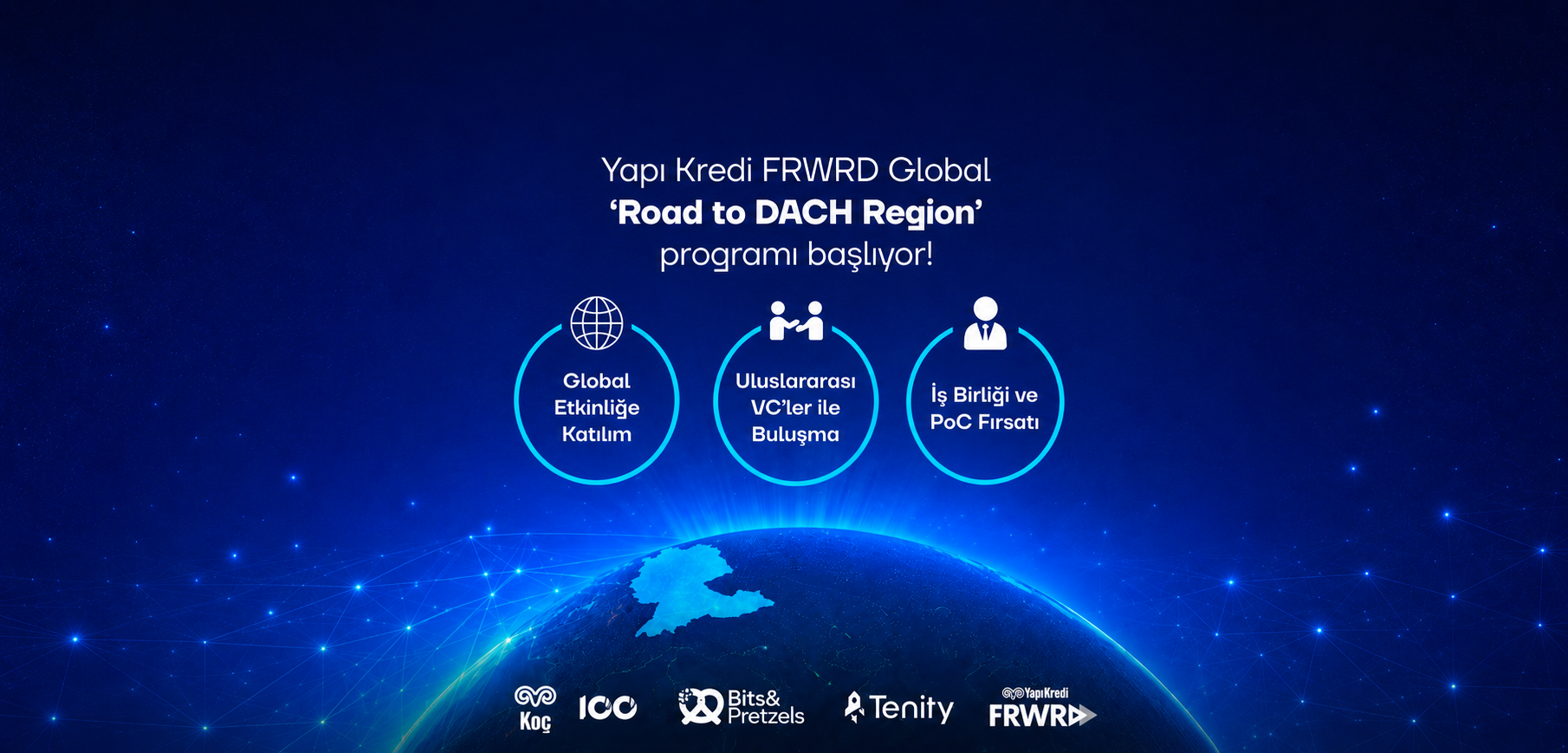 Yapı Kredi FRWRD Global "Road to DACH Region" Programı: Türk Girişimleri Almanya, Avusturya ve İsviçre'ye Açılıyor